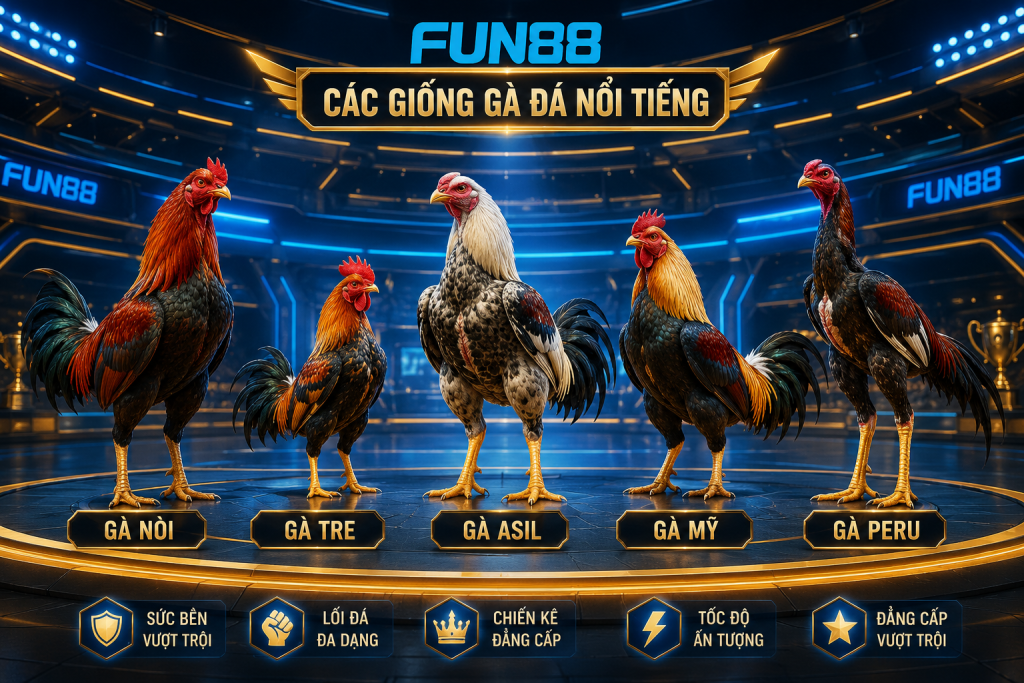 Các giống gà nổi tiếng trên thế giới