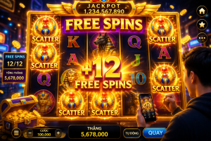 Game nổ hũ 3D với nhiều biểu tượng Scatter